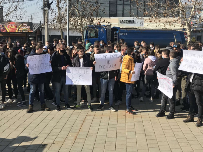 Protest u Gračanici Protest u Gračanici