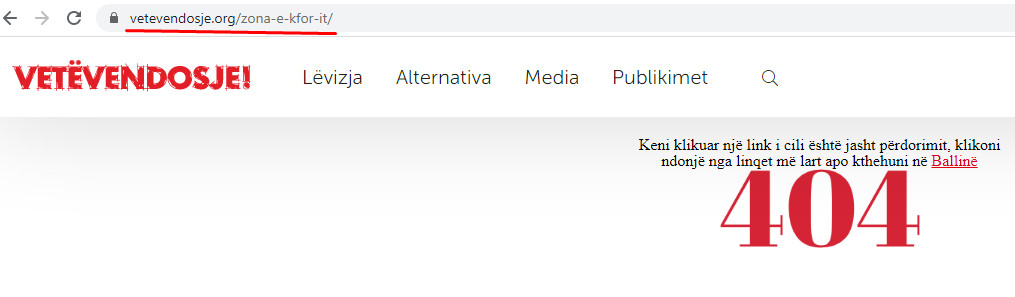 obrisano saopštenje