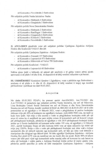 poništenje glasova