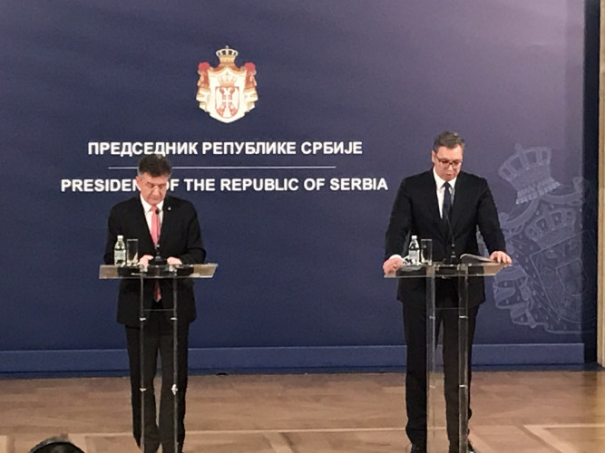Vučić i Lajčak Vučić i Lajčak