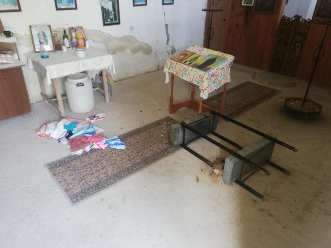 Oskrnavljena crkva u Donjoj Šipašnici