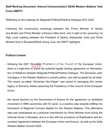 Izveštaj Saveta Evrope nakon neformalne večere sa liderima Zapadnog Balkana Izveštaj Saveta Evrope nakon neformalne večere sa liderima Zapadnog Balkana