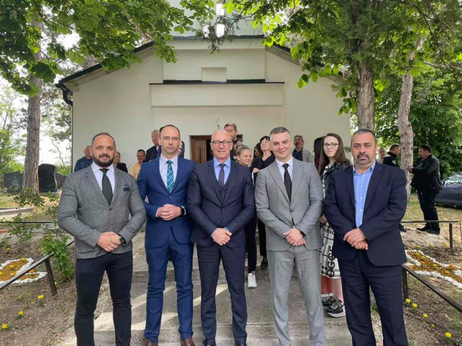 Rakić, Simić, Radojević, Janković i Vulović u Banjskoj kod Vučitrna