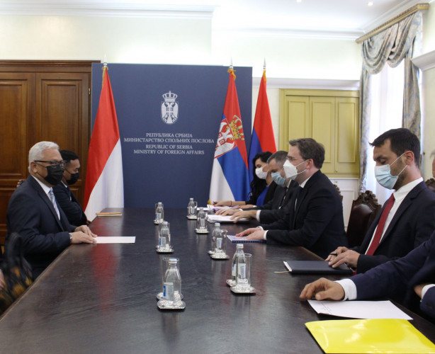 Sastanak ministra Selakovića sa ambasadorom Indonezije