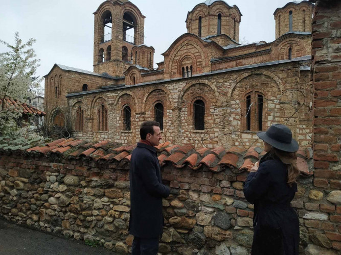 Filip i Danica Karađorđević u Prizrenu