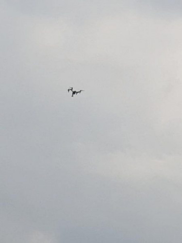 dron u saobraćajnoj kontorli dron u saobraćajnoj kontorli