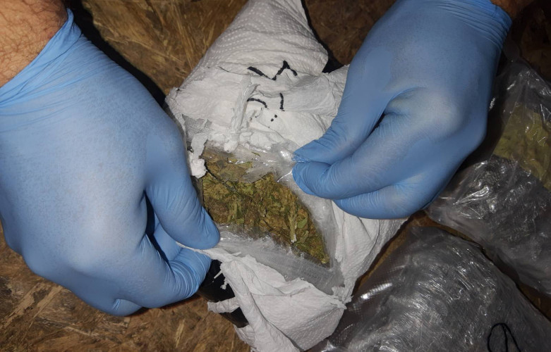 Zaplenjena marihuana