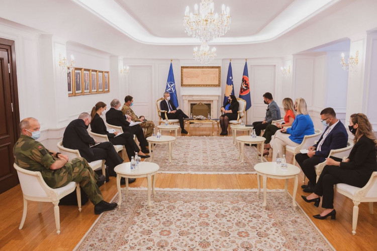 Sastanak Jensa Stoltenberga sa Vjosom Osmani