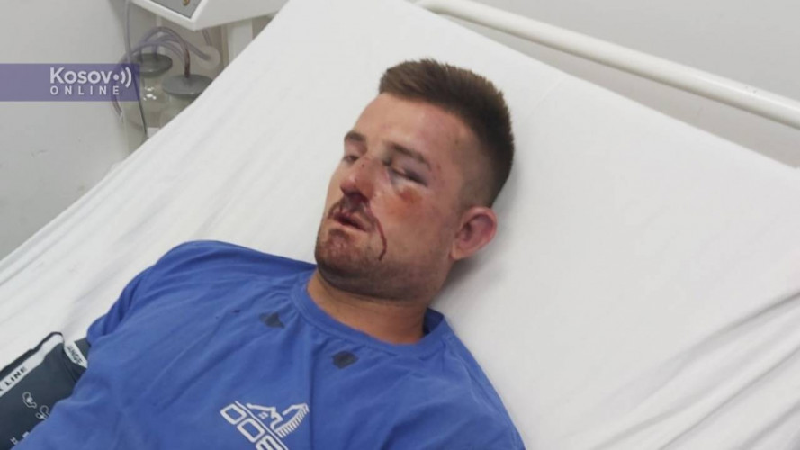Nikola Perić u bolnici u Gnjilanu