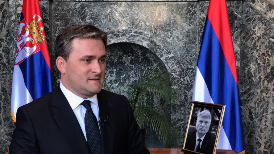 Selaković se upisao u Knigu žalosti povodom smrti Miroslava Lazanskog