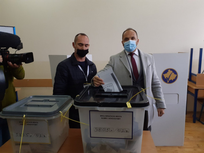 Milan Radojević glasao