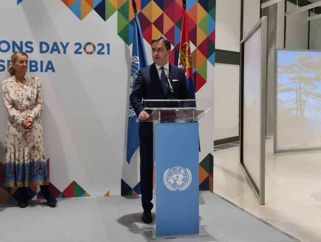 Selaković na proslavi Dana Ujedinjenih nacija