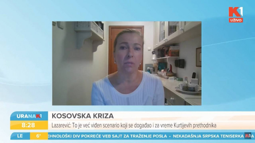 Tatjana Lazarević, gostovanje na K1