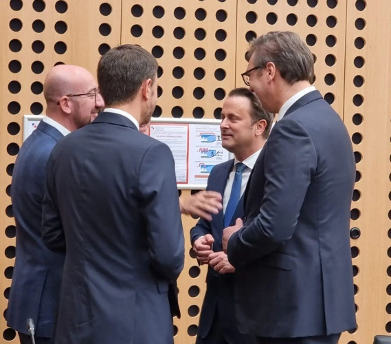 Vučić i Šarl Mišel