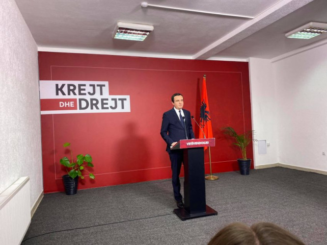 Aljbin Kurti nakon loših rezultata na lokalnim izborima Aljbin Kurti nakon loših rezultata na lokalnim izborima