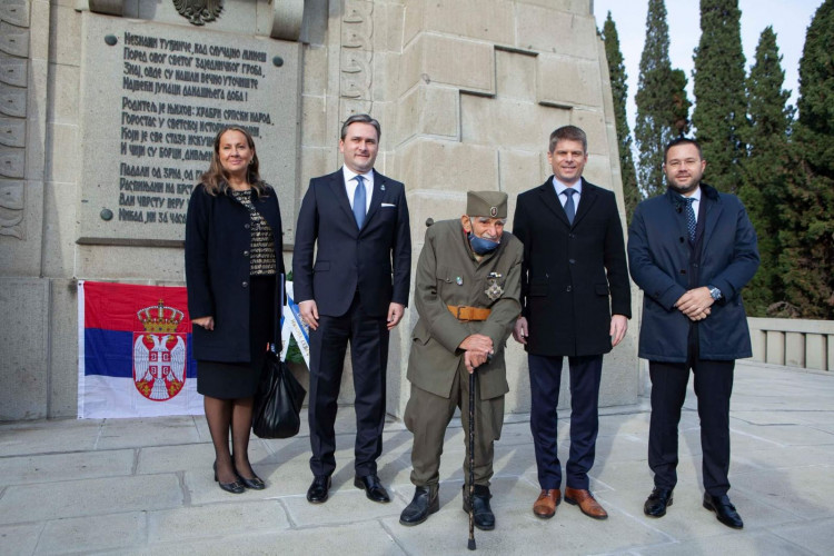 Selaković i delegacija na Zejtinliku