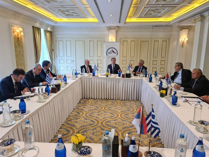 Selaković sa grčkim privrednicima u Atini