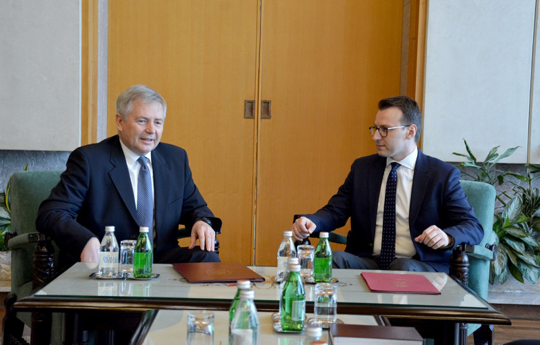 Petar Petković i ambasador Slovačke Petar Petković i ambasador Slovačke