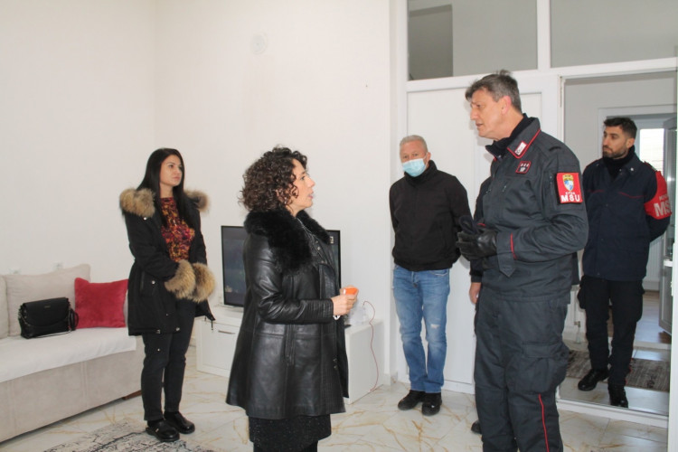 Pukovnik Stefano Fedele i Adrijana Hodžić