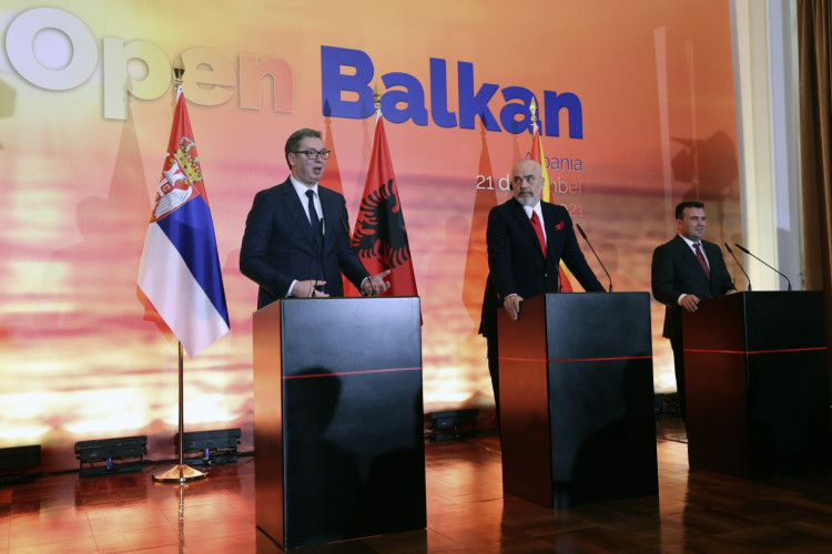 Vučić Rama Zaev- Otvoreni Balkan 