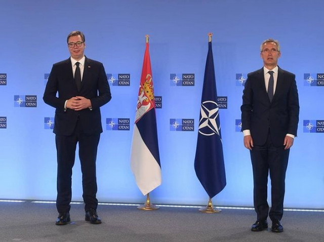 Vučić i Stoltenberg