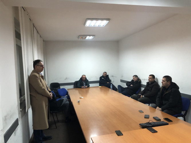 Dejan Pavićević sa privedenima