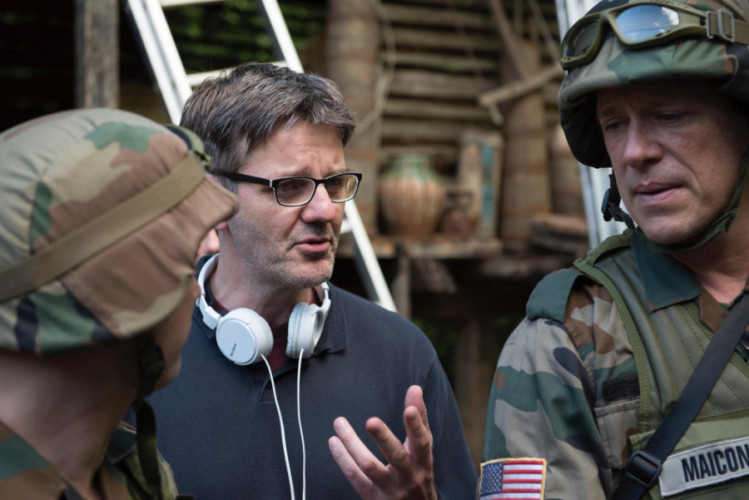 Reditelj Milić na setu filma "Mrak"