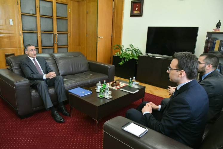 Petar Petković i Dimitriosom Teofilaktu