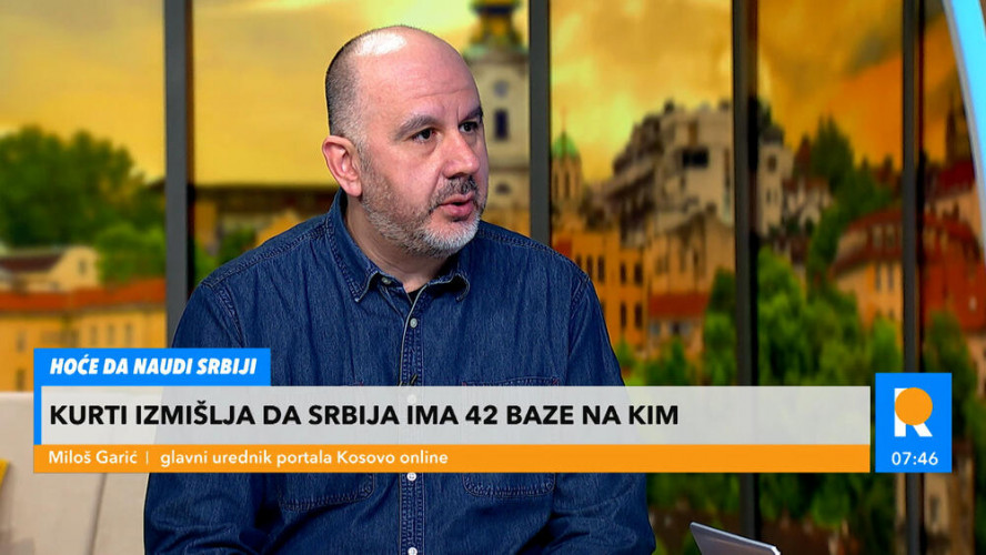 Miloš Garić na TV Kurir