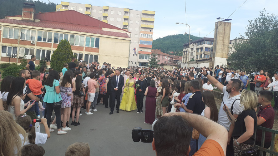 Maturanti defile