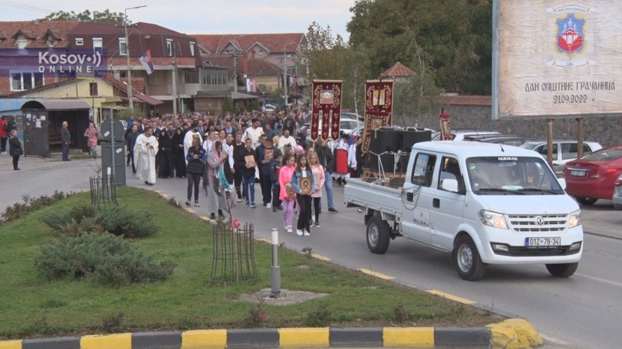 Litija povodom praznika Mala Gospojina u Gračanici