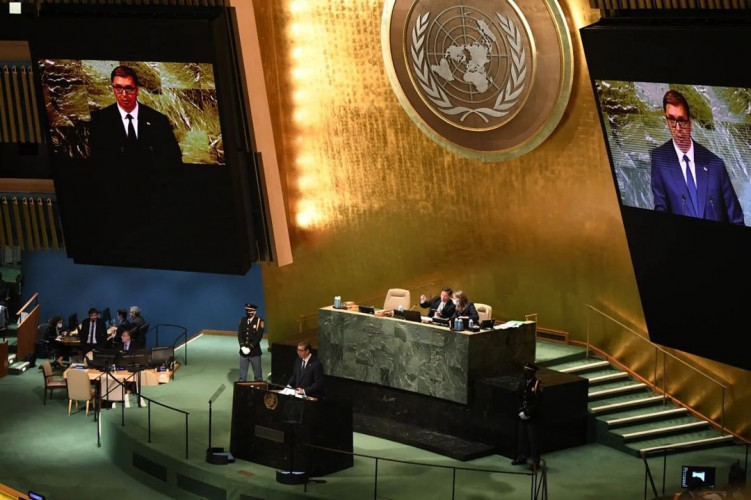 Aleksandar Vučić, govor na Generalnoj skupštini UN