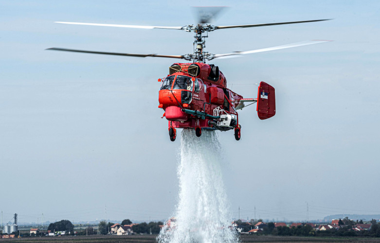 Prezentacija helikoptera Kamov 32 Prezentacija helikoptera Kamov 32