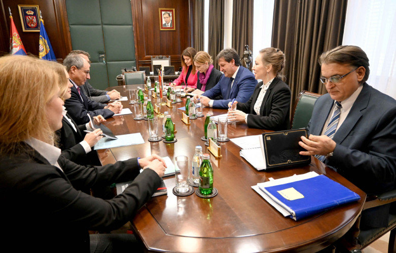 Bratislav Gašić sa ambasadorom Švajcarske