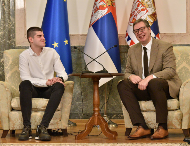 Vučić sa Nikolom Nedeljkovićem