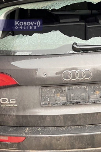 Audi izrešetan Audi izrešetan