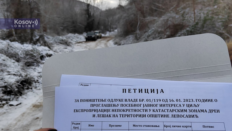 Peticija meštana Drena Peticija meštana Drena