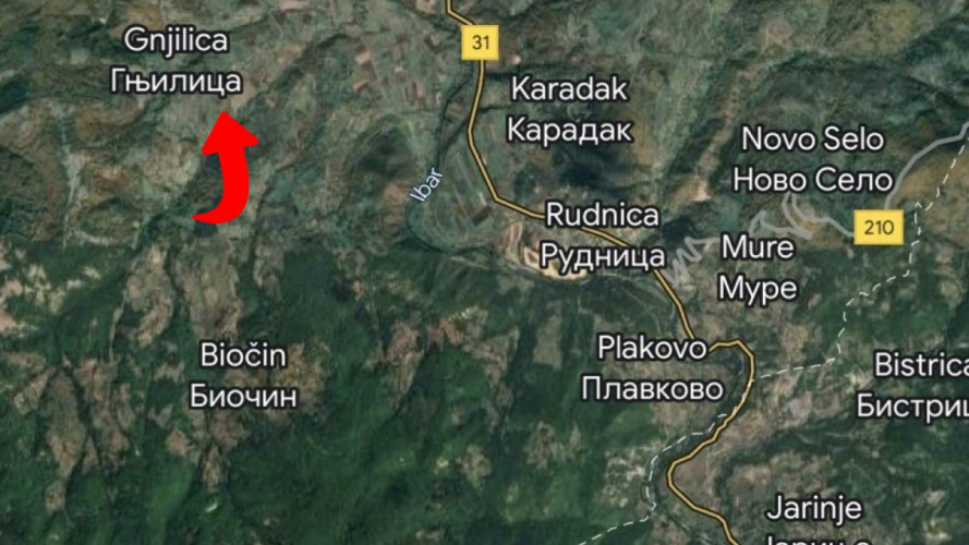Mesto gde su uhapšeni kosovski specijalci