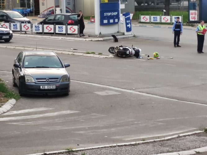 Saobraćajna nezgoda Severna Mitrovica