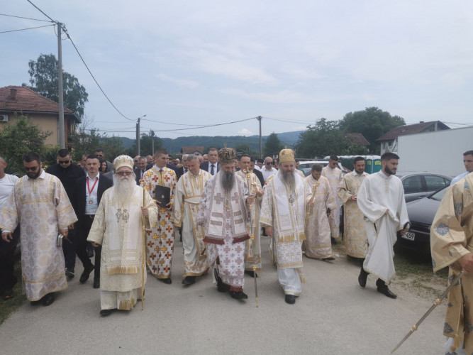 Patrijarh Porfirije u Bratuncu Patrijarh Porfirije u Bratuncu