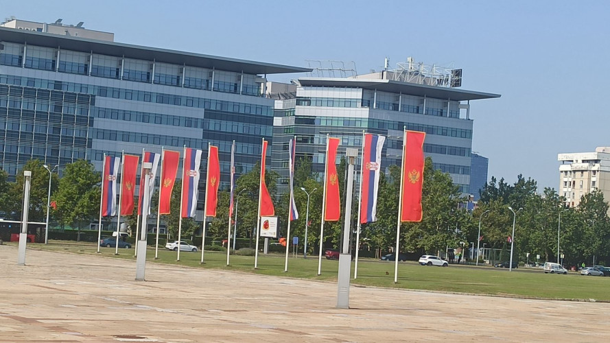 Zastave Srbije i Crne Gore