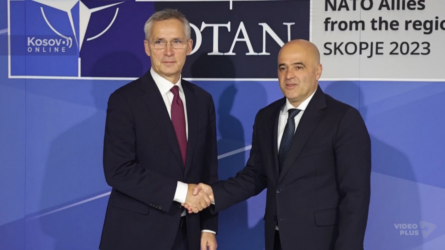 Sastanak lidera NATO saveznika u Skoplju Sastanak lidera NATO saveznika u Skoplju