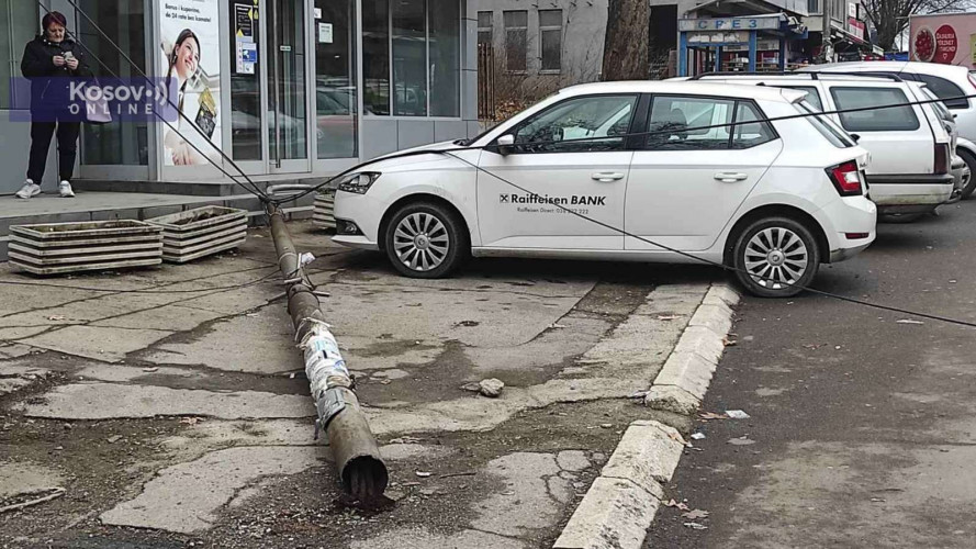 Saobraćajna nezgoda u Severnoj Mitrovici