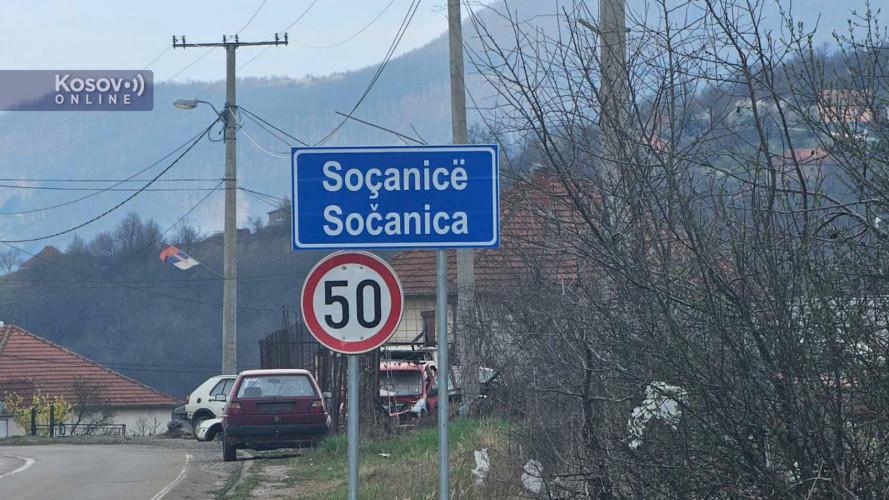Promenjena tabla u Sočanici
