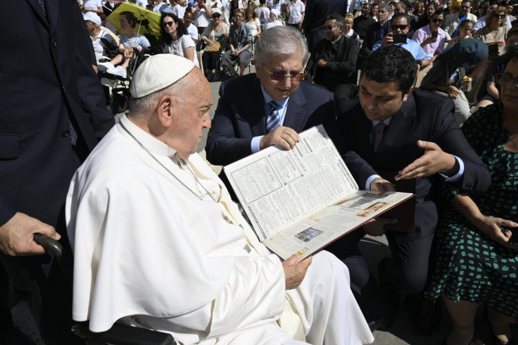 Papa Francisko i Željko Šajn
