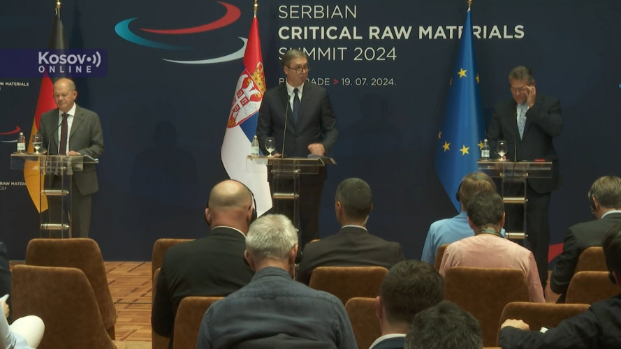 Vučić, Šolc i Šefčovič