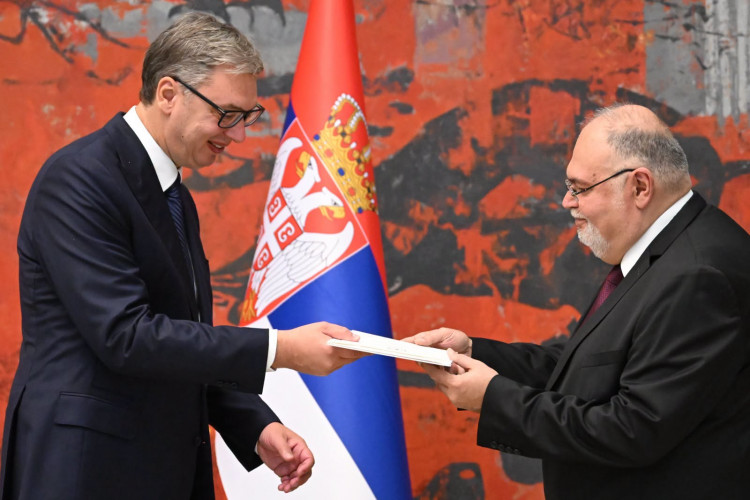 Aleksandar Vučić i ambasador Azerjbejdžana Aleksandar Vučić i ambasador Azerjbejdžana