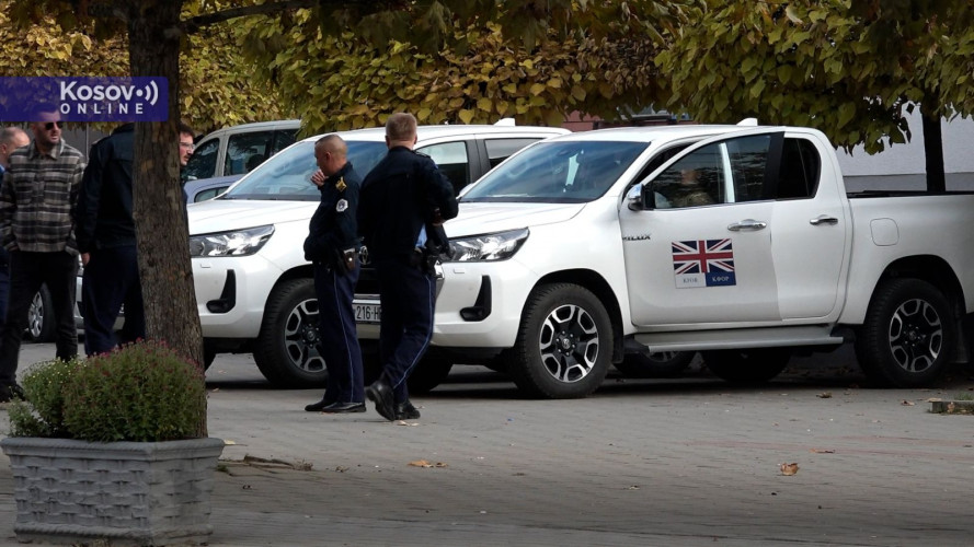Pripadnici britanskog Kfora u Gračanici Pripadnici britanskog Kfora u Gračanici