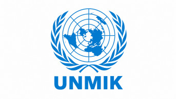 UNMIK logo na belom