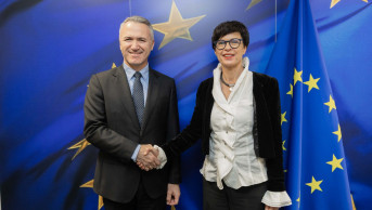Marta Kos i Jeton Zuljfaj
